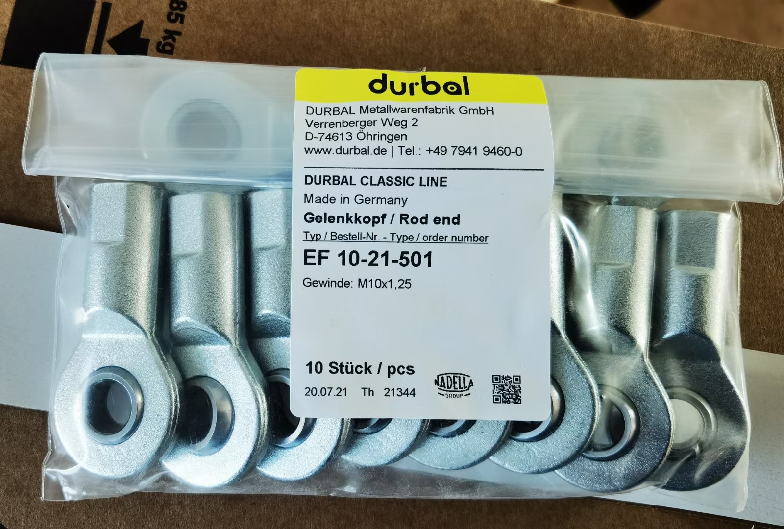 DURBAL EF10-21-501