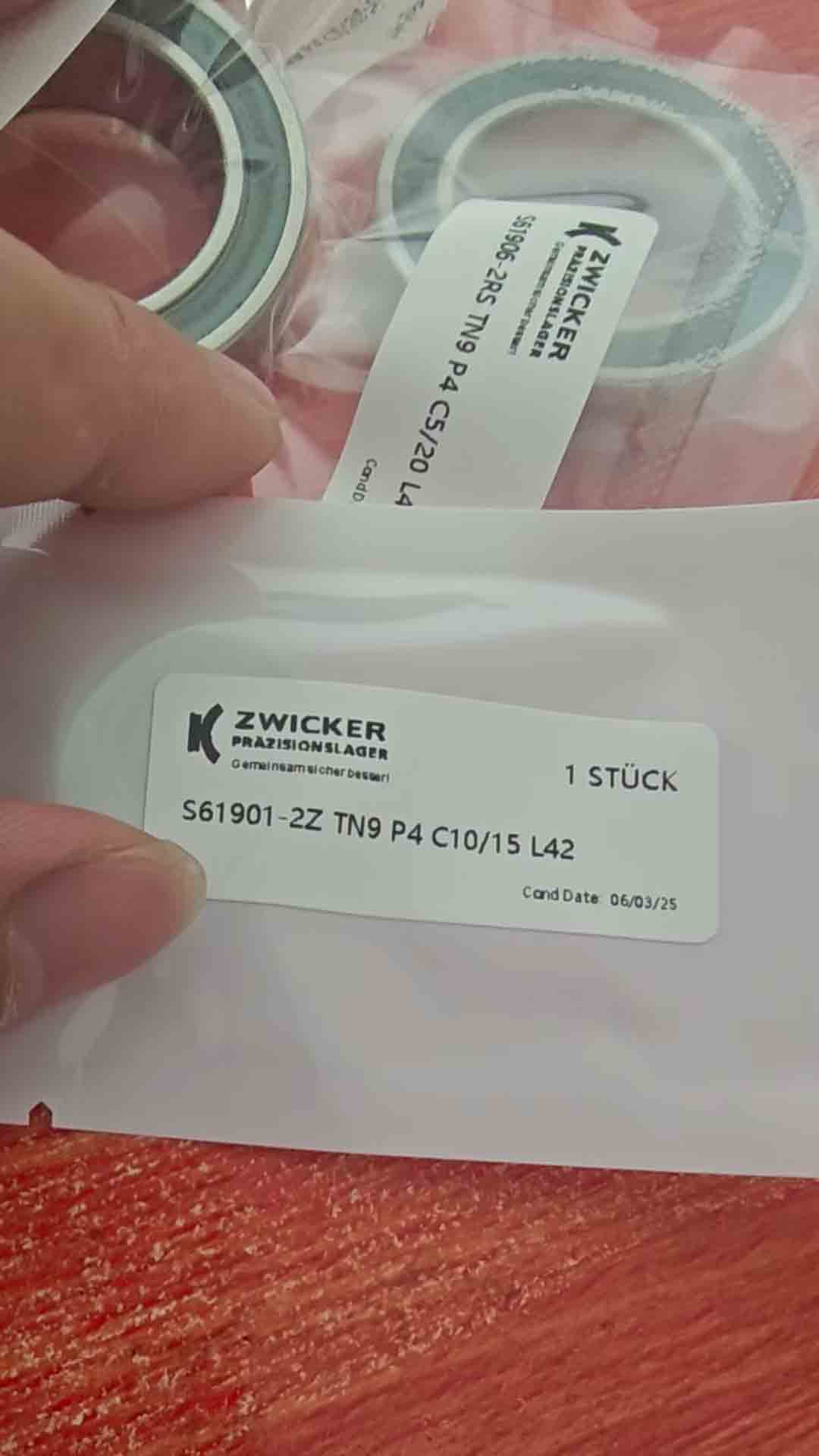 ZWICKER  S61901-2Z-TN9-P4 C10/15 L42