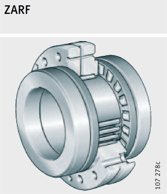 INA滾針推力圓柱滾子軸承  ZARF系列