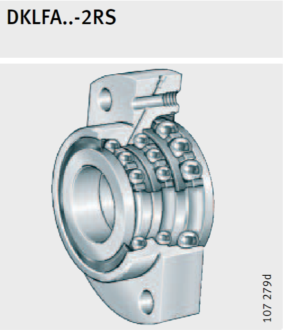 INA推力角接觸球軸承  DKLFA系列